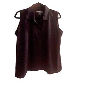 Greg Norman Play-Dry Sleeveless golf polo